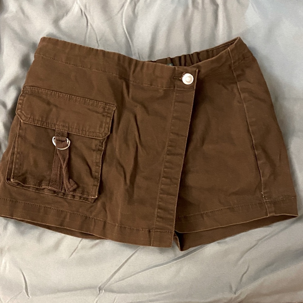 Wild Fable Brown Cargo Shorts with Pocket